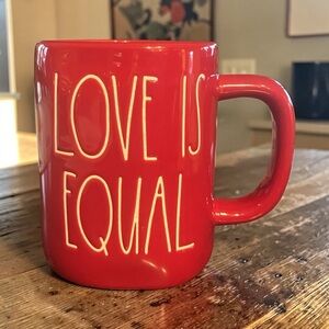 2/$12, 4/$20 Rae Dunn ‘Love Is Equal' Ceramic Mug